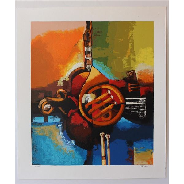 Igor Kovalev- Set of 3 Serigraph on Paper "Symphony II, Symphony III, Symphony IV"