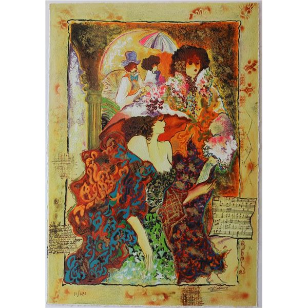 Sergey Kovrigo- Original Serigraph on Paper "Friendship"