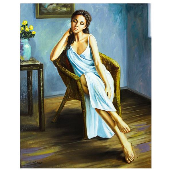 Taras Sidan- Original Oil on Canvas "Florentina"