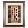 Image 1 : Neal Doty (1941-2016), Framed Original Mixed Media Linocut, Hand Signed with Certificate of Authenti