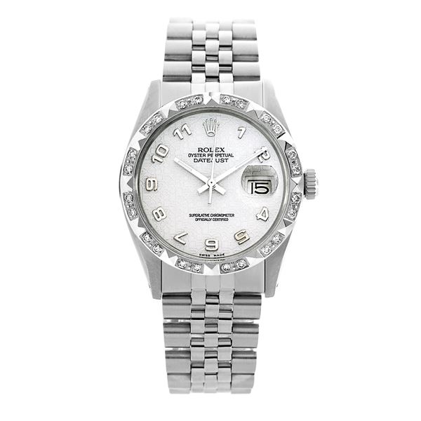 Rolex Pre-owned 36mm Mens Silver Jubilee Stainless Steel