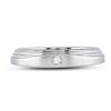 Image 2 : Round Diamond Solitaire Band Ring 1/12 Cttw 14KT White Gold