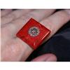 Image 1 : STERLING SILVER  RED CORAL Ring GIANT 33 CARATS#1929073