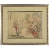 Image 1 : Chinese woodblock print trees landscape #1929268