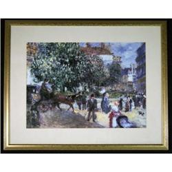 Place de la Trinite? Renoir print impressionist#1929504