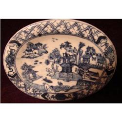 CHINESE EXPORT MASTER SALT, BLUE AND WHITE #1929720