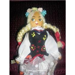 Polish Wooden Doll International Costume #1929759