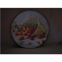Old "Basket of Cherries" Flue Cover #1930914