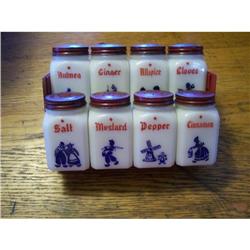 Set of 8 Spice Jars w/Rack #1930924