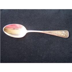 1891 Sterling Silver Spoon w/Witch & Salem #1930928