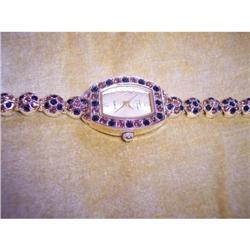 Suzanne Somers Quartz Watch w/Rhinestones #1930956