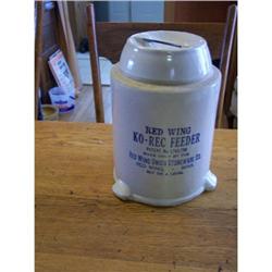 Redwing Stoneware Waterer/Feeder /no base #1930965