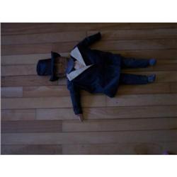 1988 "Jennifer Motter" Oil Cloth Abe Lincoln #1930971