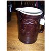 Image 1 : Brown Stoneware Pitcher #1930997