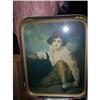 Image 1 : Boy with White Rabbit Framed Print #1931051