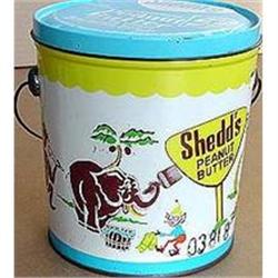 old vintage SHEDD'S PEANUT BUTTER tin #1931091