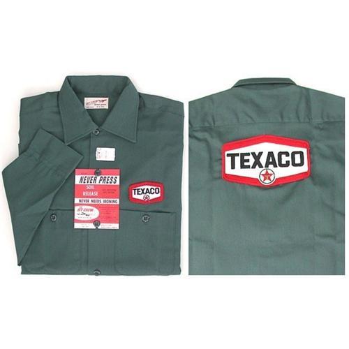 Old Vintage Texaco Oil Employee Work Shirt 1960 1931115 Old Vintage Texaco Oil Employee Work Shirt 1960 1931115