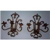 Image 1 : Pair of European Style Wrought Iron Sconces #1931163