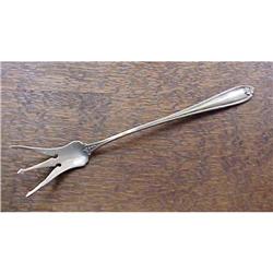 Sterling Lettuce Fork, International, Margaret #1931184