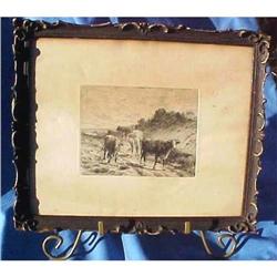 Cattle by T. Moran  1837-1926 #1931194