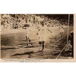 Stockholm OLYMPICS Postcard 800 metre Race 1912#1931209