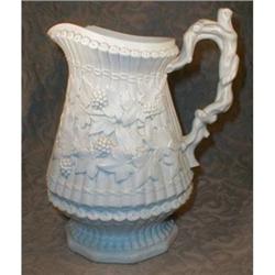 Portmeirion PARIAN Jug LARGE Bamboo+Ivy ANTIQUE#1931272