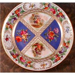 Schumann ROYAL Dresdner BOWL Blue PANELS #1931296