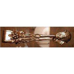 Silver SUGAR Tongs CS & Co  .835 German #1931302