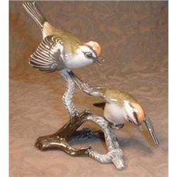 ROSENTHAL Bird FIGURINE - 2 Birds on BRANCH - #1931319
