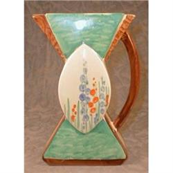 Myott DECO Vase Ewer - CLARICE Cliff STYLE - #1931347