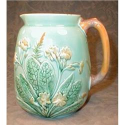 WEDGWOOD Majolica PRIMROSE Jug ANTIQUE #1931357