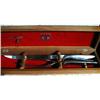 Image 1 : GERBER Carving SET Modern style WALNUT Box #1931359