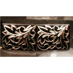 Amita STERLING CuffLINKS Etched DamaSCENE #1931366