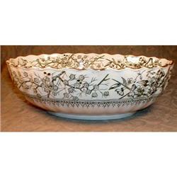 KEELING Gloucester TRANSFERWARE Oval Vegetable #1931371