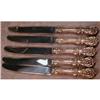 Image 1 : R&B STERLING Francis I Knives - Set of 5 - #1931383