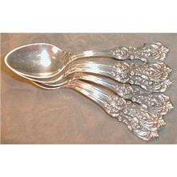 R&B STERLING Francis I Teaspoons -6- #1931384