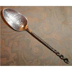 WYOMING Souvenir SPOON Towle STERLING #1931390