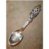 Image 1 : MONTREAL Souvenir STERLING Enamel SPOON #1931391