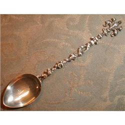 Florence ITALY Spoon COIN Silver SOUVENIR #1931418