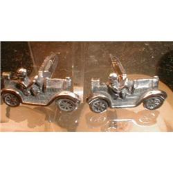 Automobile Cufflinks Stanley Steamer VINTAGE #1931432