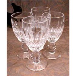 WATERford COLLEEN Sherry GLASSES -SET of 4- #1931438