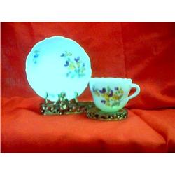 MEISSEN DEMITASSE CUP AND SAUER #1931534