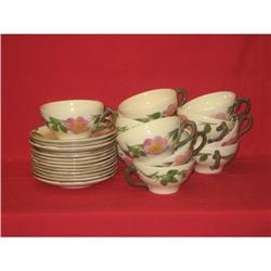 Set of 12 tea cup& Saucer(Franciscan-Desert #1931635