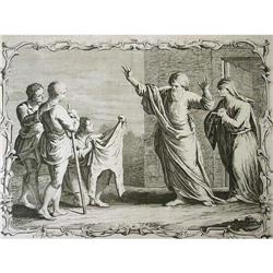 Biblical Scene Religious Engraving #1931706