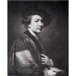 Engraving after Reynolds Self-Portrait #1931707