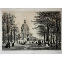 Lithograph Les Invalides #1931715