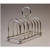 Image 1 : Silver Plate Toast Rack Ball Feet #1931750
