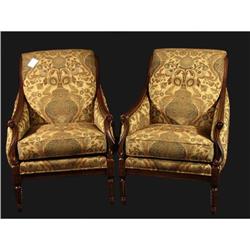 Verdigres Pair of Arm Chairs #1931832