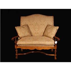 Magnificent Flared Arm Settee #1931838