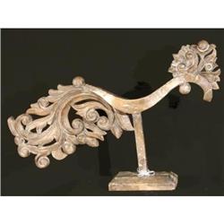 Elegant Carved Wood Sculpture #1931850